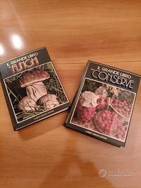 2 libri funghi e conserve
