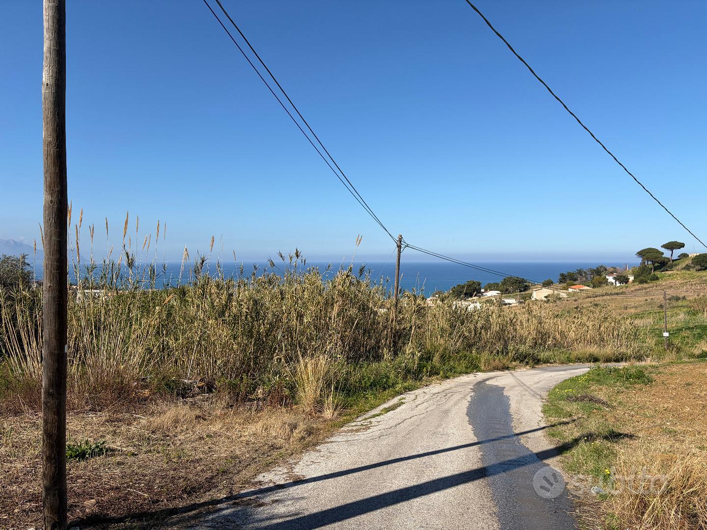 Terreno panoramico Via dei Gemelli Alcamo Marina - Vista 4