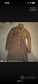 Cappotto donna in lana col. Marrone tg.S