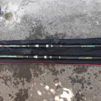 canne surfcasting telescopica/ripartita