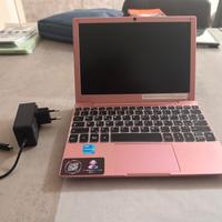 Mini Laptop / Notebook Rosa 10” – Nuovo, mai usato