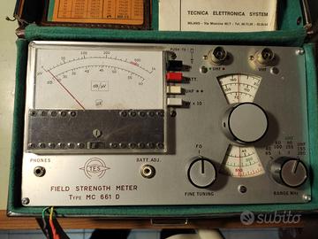 Misuratore di campo vintage