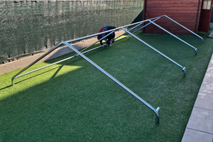 Gazebo da giardino per auto e feste