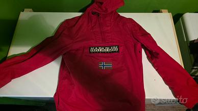 Napapijri Rainforest Originale Rosso Tg S Anorak