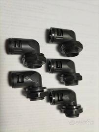 GIUNTI A GOMITO PER TUBO CORRUGATO