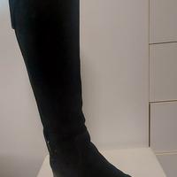 stivali scamosciati Prada