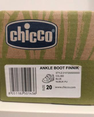 Scarpe Chicco Mod. Ankle Boot Finnik blu - Tg20