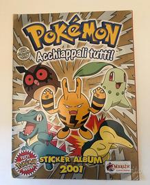 Album figurine Pokemon 2001