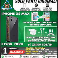 IPHONE XS MAX 512gb NERO - TOTALMENTE ORIGINALE