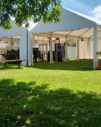 GAZEBO COPERTURA PVC800 misura 5x8 /10/12 