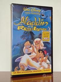 Aladdin e il Re dei ladri VHS Disney Sigillata