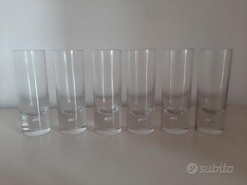 set 6 bicchieri vintage