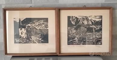 Coppia Quadretti anno 1952