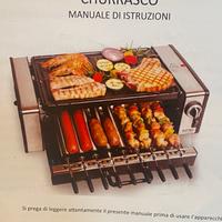 Barbeque elettrico multifunzione