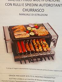 Barbeque elettrico multifunzione