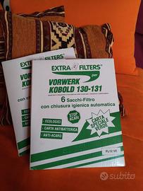 Aspirapolvere Folletto 130 - 131  sacchi-filtro