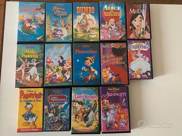 Videocassette VHS Disney originali collezionismo
