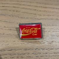 Spilla Coca Cola smaltata anni 90