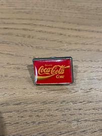 Spilla Coca Cola smaltata anni 90