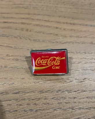 Spilla Coca Cola smaltata anni 90