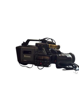 Videocamera vintage JVC Victor- S-VHS-C con borsa