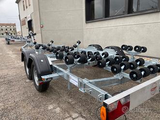 Carrello porta barche/gommoni CTF 2500 kg