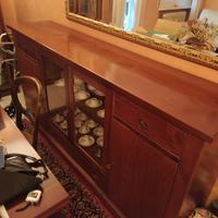 credenza in legno arte povera