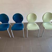 SEDIE CALLIGARIS COLORATE