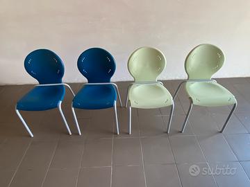 SEDIE CALLIGARIS COLORATE