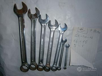 7 Chiavi combinate Primus FRA.TUR. (nuove)6./23