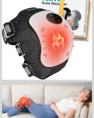 Massaggiatore Ginocchio Terapia Calore e Vibrazion