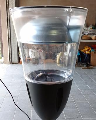 Lampione per giardino a lampada arancione 100W