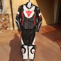 tuta moto 48 dainese divisibile perfetta 