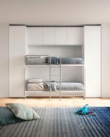 Letto a scomparsa a castello martino