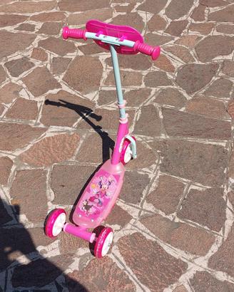 Monopattino 3 ruote bambina MINNIE Disney Smoby