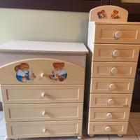 Fasciatoio e cassettiera erbesi