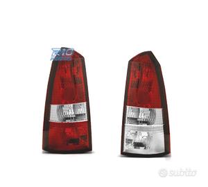 FANALI FORD FOCUS SW 98-04 ROSSO BIANCO