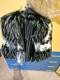 Giubbotto in eco pelliccia