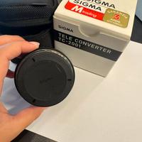 Obiettivo Tele converter  TC -2001 sigma