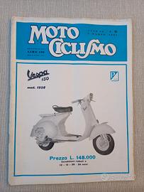 Rivista Motociclismo Marzo 1956 Vespa 150 Struzzo 
