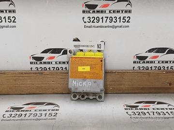 Centralina sensore airbag nissan micra iv 2016 988