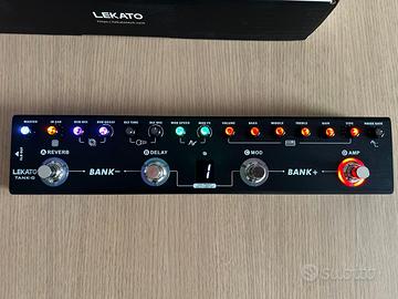 LEKATO TANK G Pedale per chitarra multi-effetto