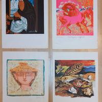 Lotto litografie Bolaffi Arte 