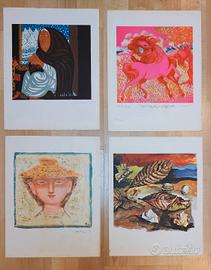 Lotto litografie Bolaffi Arte 