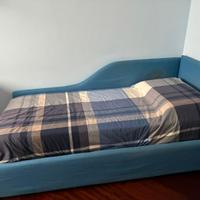 Letto una piazza con letto sotto estraibile