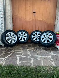 4 cerchi in lega originali Volkswagen TRATTABILE