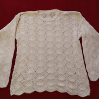 Maglione con rombi per donna - Made in Italy