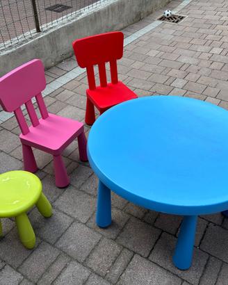 Tavolo e sedie IKEA