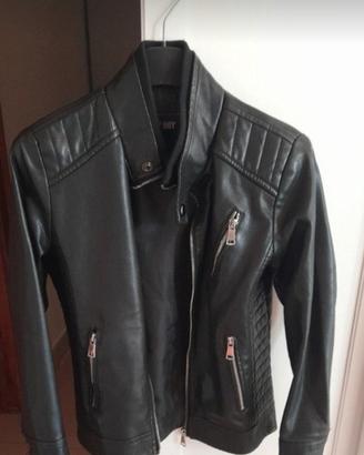 giubbino ecopelle bambino 