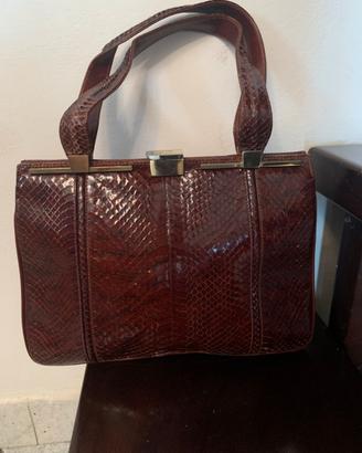 Borsa pitone vintage